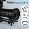 SIRUI Camera Lens Support, Universal 15mm Rail Telephoto Long Lens