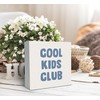 SRADMO Cool Kids Club Wooden Box Sign - Modern Kids