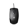 HP X500 USB Wired Optical Mouse for PC/Mac/Laptop - Black