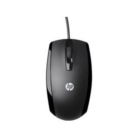 HP X500 USB Wired Optical Mouse for PC/Mac/Laptop - Black (E5E76AA)