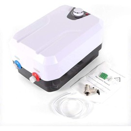 1500W 8L Electric Water Heater Household Wall-Mounted Self-Adjusting Water Tank, Saving Hot Water Time, Use for Kitchen and Bathroom, IPX4 Water-Proof