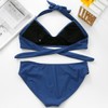 Conjunto de bikini para mujer, traje de baño de dos