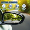 UHANBUT 2PCS Rectangular Blind Spot Mirror for Car, HD Glass
