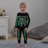 HahaNice Boys Kids Glow In The Dark Skeleton Pajamas 2-7