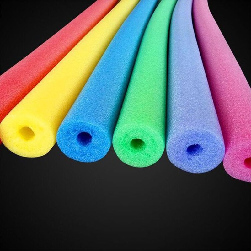 2 Pcs Pool Noodles with 2 Connectors 59 Inch Hollow
