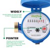 Watflow DN15 Water Meter 1/2" NPT, ISO4064 Certification Cubic Water