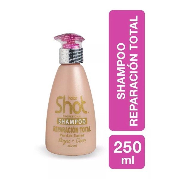Kolor Shot Shampoo Reparación Total Soya+coco Kolor Shot®  Puntas Sanas