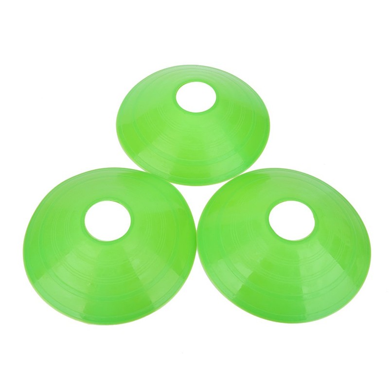 VGEBY1 Pack of 10 Training Cones, Practical Football Cones with