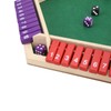 Shut The Box Dice Game 6 Player 6 Color Sided