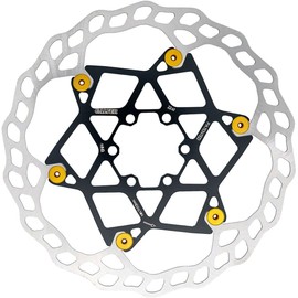 Galfer Floating Wave 6-Bolt Rotor Yellow, 203Mm