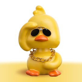 KIAYOO Bobble Figure, Car Decoration, Cute Yellow Duck Dashboard Decorations, Interior Car Accessories, Bobble Head, Car Gift for Him, Men, Women, Friends, Boyfriend, Birthday, Christmas