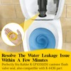 4-Pack Flush Valve Seal GP1059291 Silicone Replacement- Durable Toilet Tank