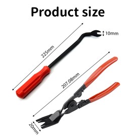 NJCXOLA Plastic Rivet Pliers, Door Trim Pliers for Removing Clips, Door Panel Release Pliers, Buckle Pliers, Removal Trim Clip Pliers, Removal Panel Clip Pliers Clip Pliers for Car