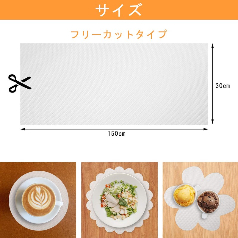 WochiTV Cupboard Sheet, Shelf Liner, Cabinet Shelf, Sheet, Cutable, EVA