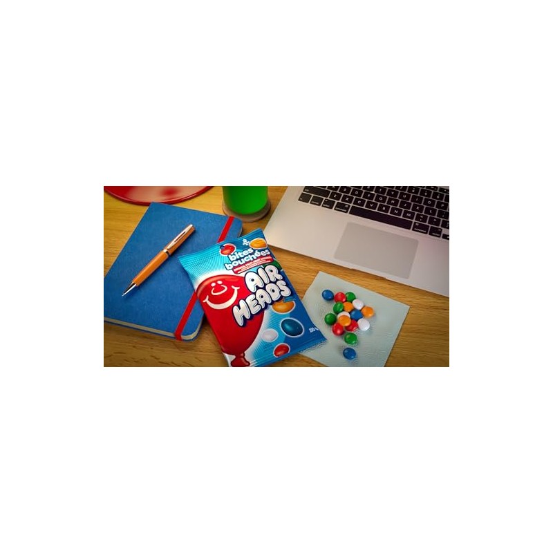 Airheads - Soft Filled Bites Assorted Flavours - 200g Pegbag