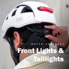 FEND Super+ Folding Bike Helmet with Lights – Ultra-Bright USB-C