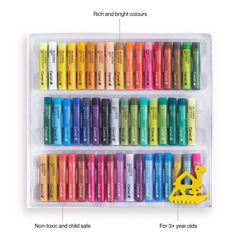 Camel Oil Pastel 50 Shades