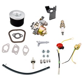 JJing 2 Pack Carburetor Air Filter Kit for Honda GX160 GX200 GX140 Harbor Freight 212 173 R210 Engine Go Kart Champion Generac 163cc 196cc 208cc 212cc Engine Power Equipment