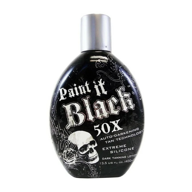 Millennium Tanning PAINT IT BLACK 50X Dark Bronzer Indoor Tan