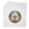Azeeda 'Smiling Capybara' Cotton Baby Blanket/Shawl (BY00039749)