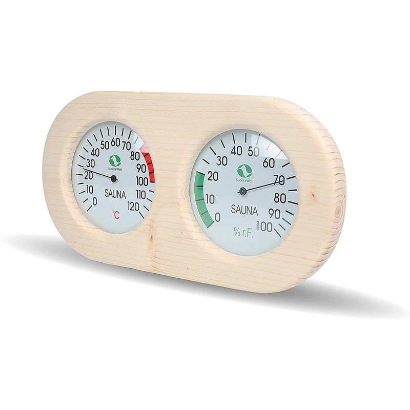Sauna Measuring Station in Wooden Frame