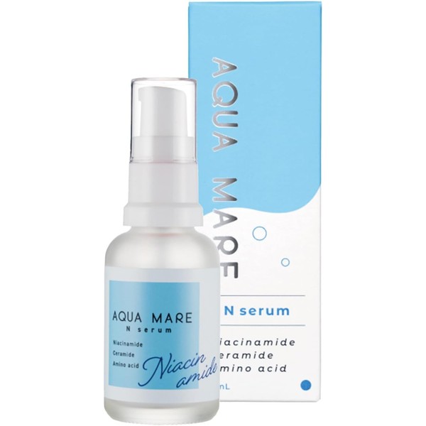  AQUA MARE,Niacinamide N Serum 30ml - Anti-Wrinkle, Brightening, Pore