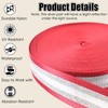 Wonninek Nylon Webbing 1.5 inch 6 Rolls Nylon Strap Webbing