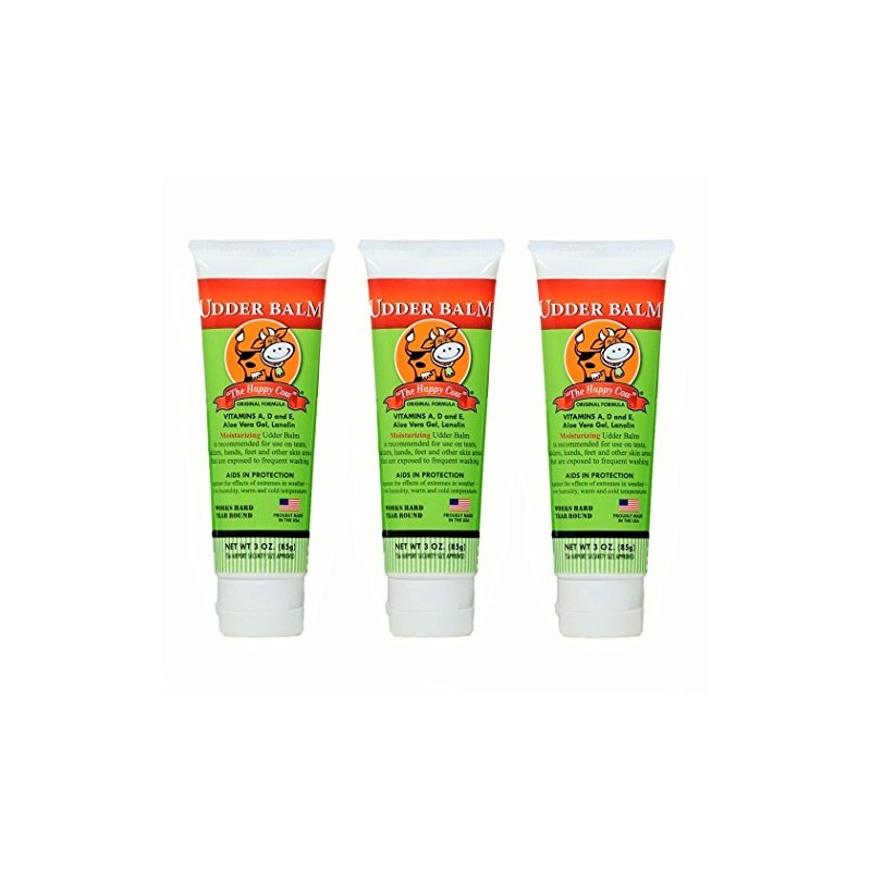 Happy Cow Moisturizing Udder Balm 3 oz. (3)