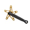 Bolany Folding Bicycle Square Hole Crank 130BCD Sprocket Single Disc