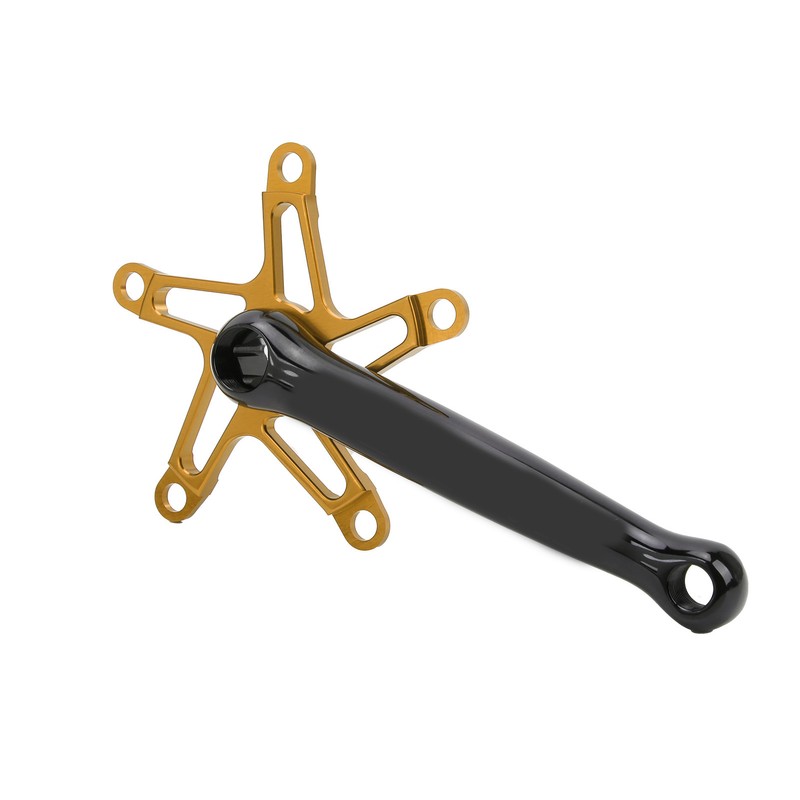 Bolany Folding Bicycle Square Hole Crank 130BCD Sprocket Single Disc