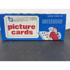 1989 Topps Baseball Vending Box 500ct Straight From Sealed Case