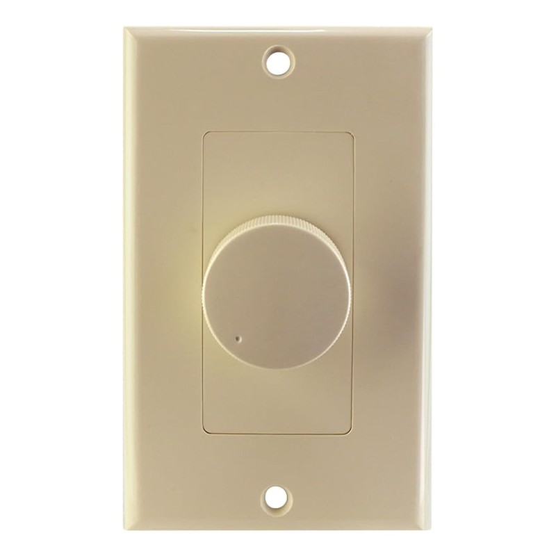 100W Impedance Matching Rotary Volume Control with White, Almond &