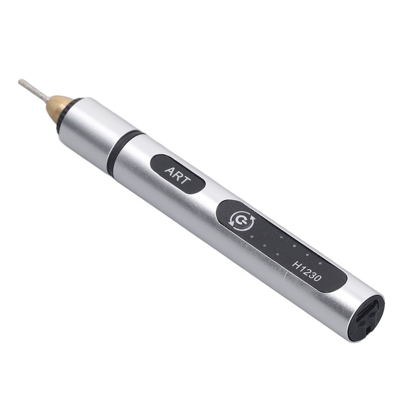 Electric Engraving Pen Rechargeable 3 Gear 5V Cordless Rotary Tool