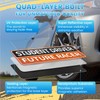 Student Driver Magnet for Car, 300ft Night Visibility Magnetic Sign,