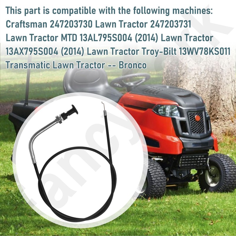 112-9753 Choke Cable for Toro Timecutter SS5000 74365 74366 74374