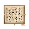 STERLING Games Large Wooden Labyrinth 13.5" x 13" Marble Ball