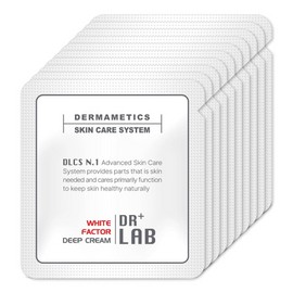 DR+LAB White Factor Deep Cream 0.34 fl oz /10ml Intensive Deep Hydrating for Uneven Skin Tone Glow Radiance Face Cream Korean Skincare