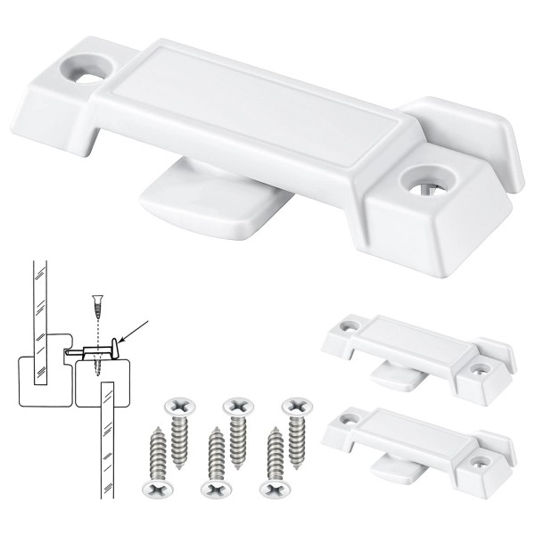 Saillong 3 Pack Replacement Sash Lock Compatible with Prime-line F