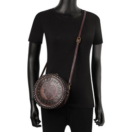 Small Crossbody Bag Leather Belt Pouch Waist Bag Fanny Pack Phone Holder Medieval Vintage Renaissance Punk Shoulder Purse