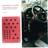 GRIRIW Car Carpet Heel Protector Car Carpet Mat Heel Pad