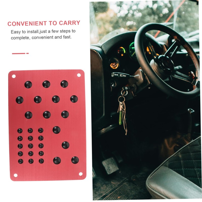 GRIRIW Car Carpet Heel Protector Car Carpet Mat Heel Pad