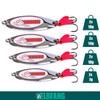 ELBFANG Blinker Fishing Set | Spinner Fishing Lure Spoons for