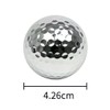 Aolowewin Electroplated Gold Golf Balls, Silver Golf Balls, Novelty Golf