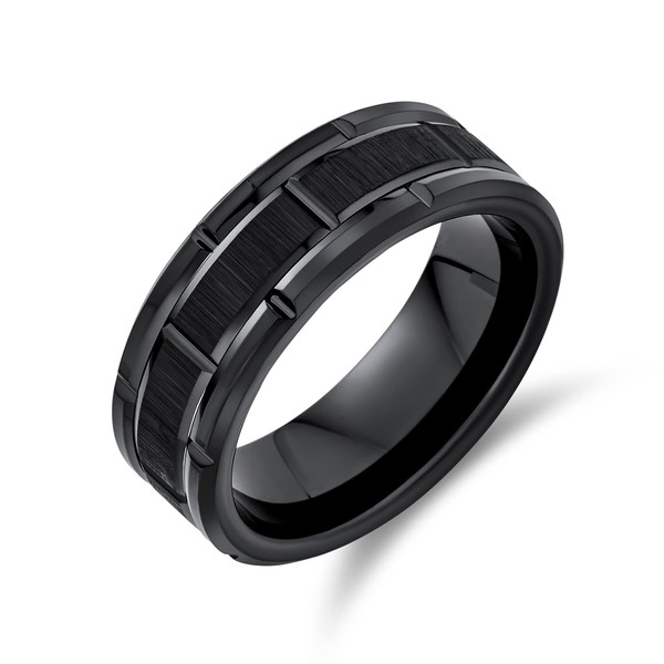 Personalized Engrave Mens Mechanic Car Racer Wide Tread Tire Band