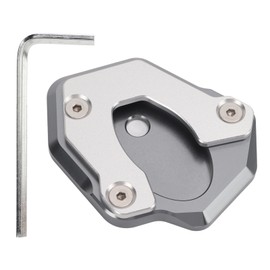 Motorcycle Kickstand Enlarged Plate Aluminium Alloy Replacement for Z650 Z900 2017‑2019Titanium