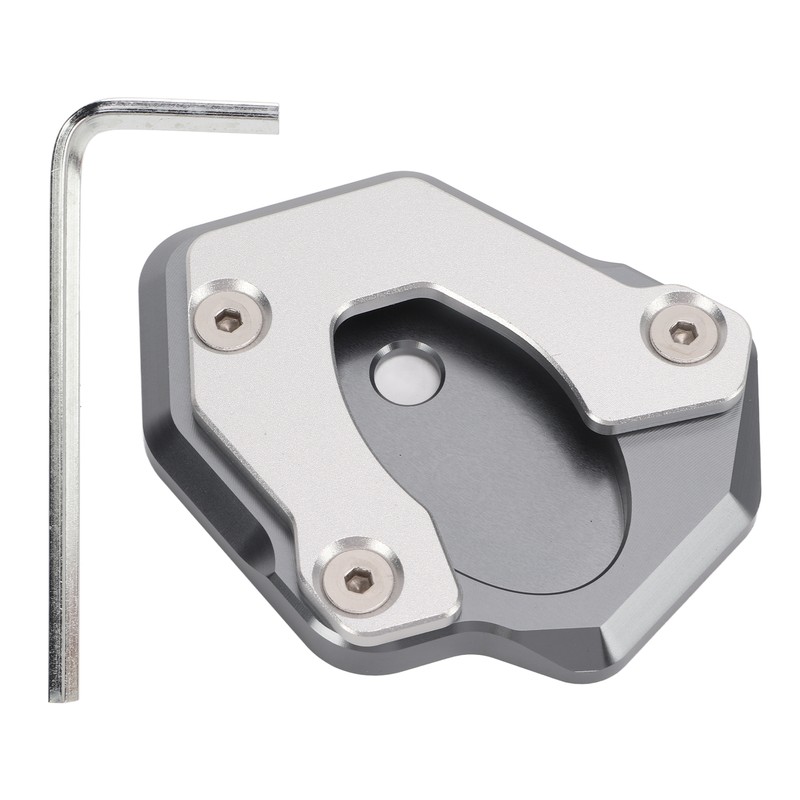 Motorcycle Kickstand Enlarged Plate Aluminium Alloy Replacement for Z650 Z900