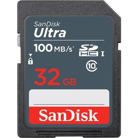 SanDisk 32GB Ultra 100MBs Sandisk SDHC Memory Card