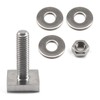 M8x25mm Heavy Duty T Shaped Slot Bolts 304 Stainless Steel