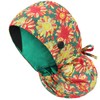 IRIS CRAFT IRIS CRAFT Adjustable Working Cap with Button, Satin-Lined