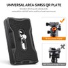 K&F Concept Camera Quick Release Plate, 2 Pack Aluminium Quick
